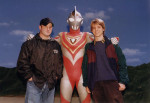 Random photo of me, August Ragone and Ultraman Gaia