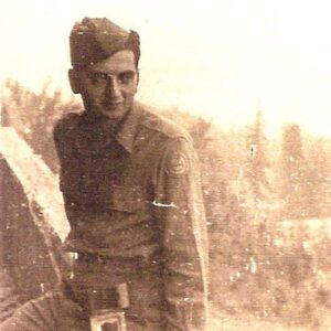 My nice and nephew's grandfather Al Goldman at Hitler's "Eagle's Nest" in 1945